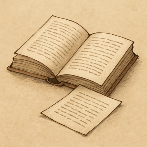 ページの取れた本