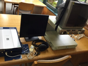 文字拡大・音声読み上げ